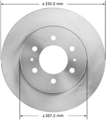 Bendix PRT6000 BENDIX Disc Brake Rotor For 09 Ford F-150 - Image 1 of 4