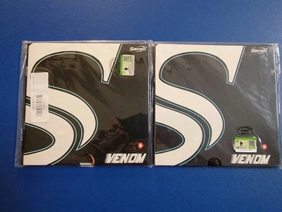 2 rubbers. Sword Venom OX, Black color Long pips. (Quantity 2) - Image 1 of 3