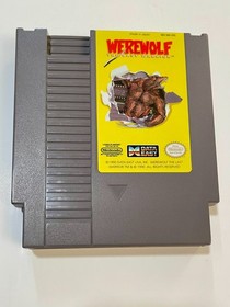 Werewolf The Last Warrior - Data East - (Nintendo NES 1990) - Tested