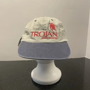 Trojan Brand Condom Cap Hat Trust A Trojan Man Free Shipping!!! - Picture 1 of 7