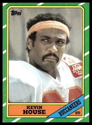 1986 Topps #376 Kevin House - Image 1 of 2