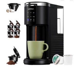 Single Serve Coffee Machine, 3 in 1 Pod K Cup Ground Tea 6-14 Oz Descale 40 Oz - Picture 1 of 6