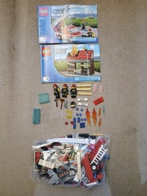 LEGO City 60003 Fire Emergency Complete with Instructions