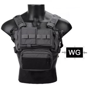 Emersongear MK3 Chest Rig Tactical Vest Micro Fight Modular Hunting Plate Carry - Picture 1 of 13