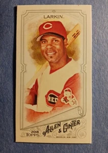 2018 Topps Allen and Ginter Mini #92 Barry Larkin Cincinnati Reds - Foto 1 di 2