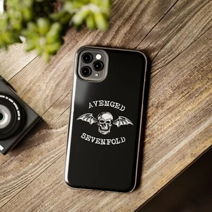 Avenged Sevenfold Tough Phone Case, Heavy-Duty Cover, Rock Band Accessory, Phone - Zdjęcie 1 z 138