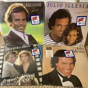 Julio Iglesias 4 SEALED LP LOT 1100 Bel Air Place Amanti Todos Los Dias De Niña - Foto 1 di 1