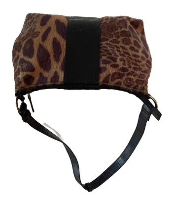 Faux Fur Leopard Shoulder Bag Coldwater Creek - Image 1 of 4