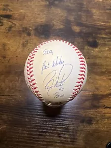 BARRY LARKIN SIGNED AUTOGRAPHED OML BASEBALL Reds #11 ‘Steve, Best Wishes’ COA - Picture 1 of 7