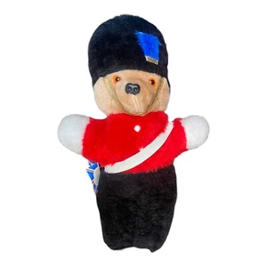 Vintage Sweet Dreams British Soldier Bear Stuffed Animal Toy Made In England. - Bild 1 von 8