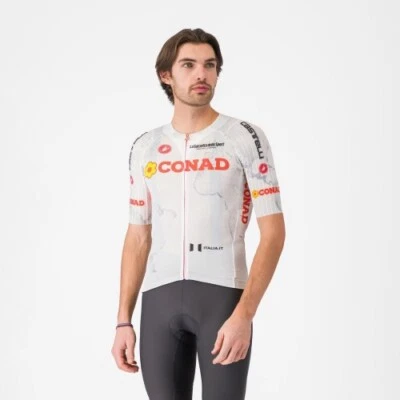 CYCLING JERSEY BRAND: CASTELLI GIRO108 RACE 8S  WHITE – GIRO D´ITALIA 25 - Image 1 of 4
