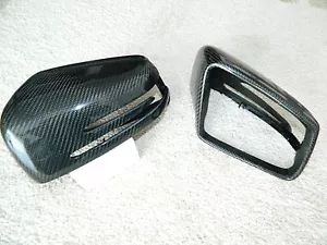 Carbon Spiegelkappen Mirror Spiegel Replacements für Mercedes W176 W204 AMG - Bild 1 von 6