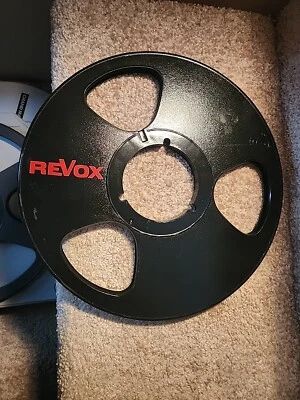  Cinta de carrete Revox NAB plástico toma 1/4 10,5 Foto 1 de 3