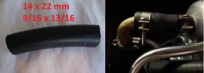 CRP Mercedes w126 560 seg SEL m117 bomba de combustible a codo manguera de combustible CORTA de 14X22 MM Foto 1 de 3