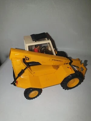 "Camión excavador de juguete modelo 1984 vintage Britains Ltd 4,5"" JCB Loadall 520-4" Foto 1 de 4