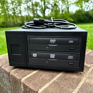 PDE Tech Condre DVD Master Duplicator Burner Copier CD ReWritable Black DVD+R DL - Afbeelding 1 van 9