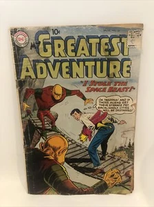 My Greatest Adventure # 37 DC Comics 1959 fantasy science fiction Damaged Cover - Picture 1 of 9
