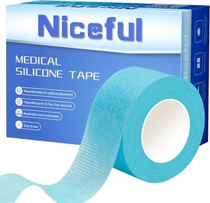 Silicone sensitive skin tape, relocatable waterproof tape, easy to remove, - Picture 1 of 6