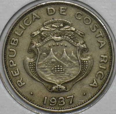 Costa Rica 1937 25 Centimos 196249 combine shipping - Image 1 of 2