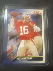 1991 Score - Joe Montana #1 - Picture 1 of 3