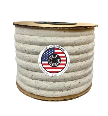 Cable de tubería de algodón de 1/2", talla 5 (10 yardas) Foto 1 de 4