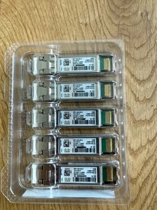 5x Cisco Avago SFP-10G-SR-S 850nm 10Gbit 10Gbase-SR MMF 10-3105-01 - Afbeelding 1 van 4