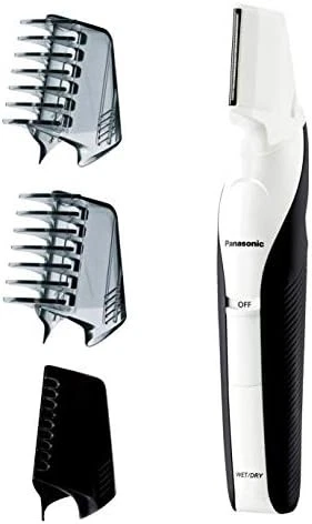 Panasonic Body Trimmer Er-gk60-w White Bathing Shaving Ac100v Ipx7