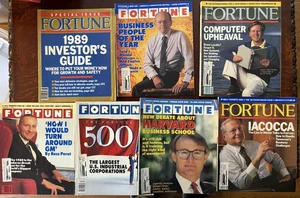 FORTUNE MAGAZINE LOT OF 7 LATE 1980'S ~ VINTAGE ~ - Bild 1 von 8