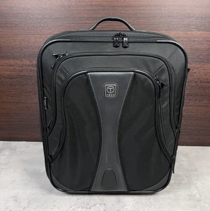 TUMI T Tech 21" Suitcase Wheeled Luggage Carry-On Black 57621D - Picture 1 of 21