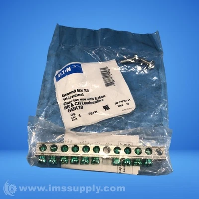 Eaton Corporation GBK10 Ground Bar Kit FNFP - Image 1 of 4