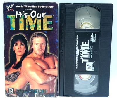 WWE Wrestling: It’s Our Time Chyna & Triple H (1999 VHS) WWF - Image 1 of 2