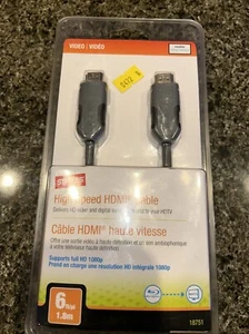 Staples High Speed HDMI Cable 6  ft. C03 - Picture 1 of 3