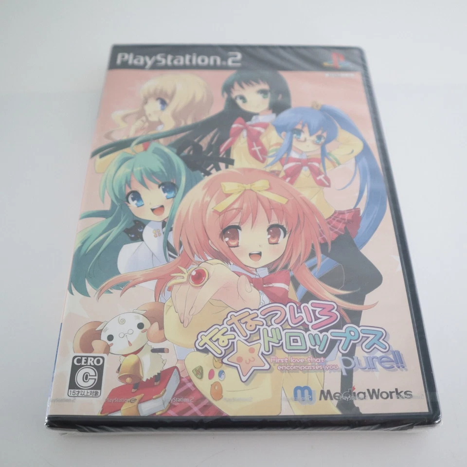 PS2 PlayStation 2 Nanatsuiro Drops Pure Media Works SLPS 25758 Rare New Unopened - Image 1 of 4