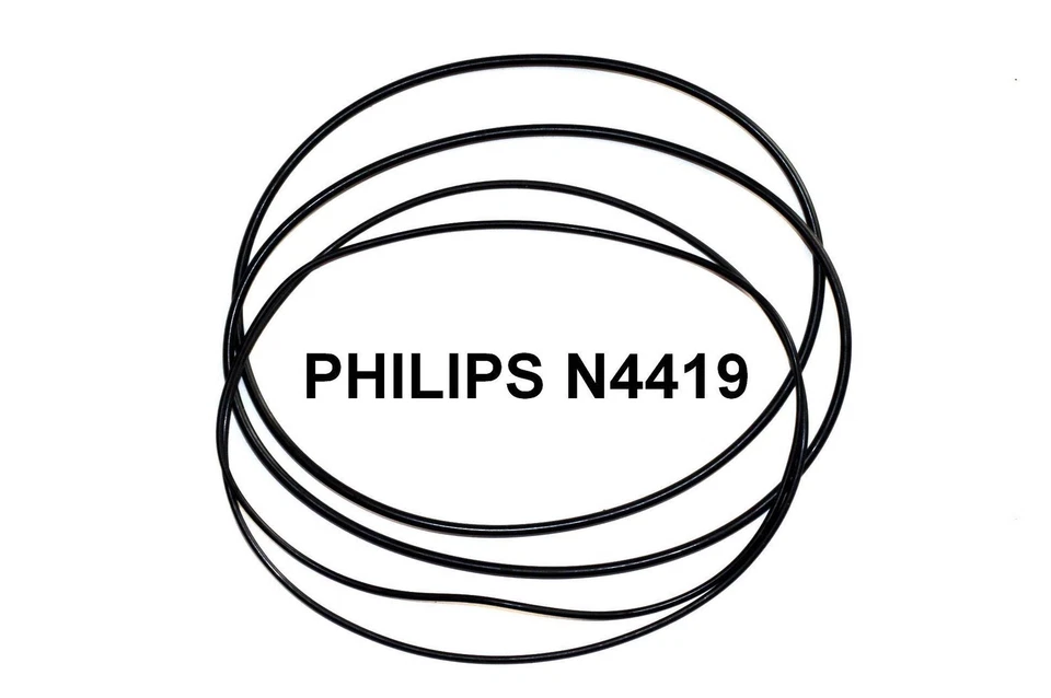 COURROIES SET PHILIPS N4419 MAGNETOPHONE A BANDE EXTRA FORT NEUF FABRIQUE N 4419