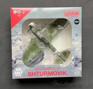 LEGION 1/72 WWII Soviet Air Force Ilyushin Il-2 Attack Aircraft 02 Diecast Model - Picture 1 of 6