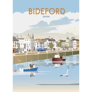 Bideford, Devon by Dave Thompson fridge magnet - Picture 1 of 1