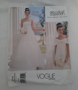 Vogue Bridal 2717 Bellville Sassoon Strapless Floor Length Wedding Dress Drape - Picture 1 of 9