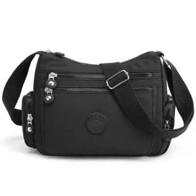 Waterproof Messenger Cross Body Ladies Handbag Shoulder Bag Womens Large Purse - Image 1 of 2