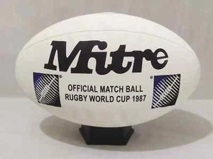Mitre Rugby 87- Official Match Ball - Rugby World Cup 1987 - Adult Size - Picture 1 of 4