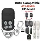 Garage Door Remote Control Comaptible With Keytis NS 2 NS 4 RTS 433,42MHz