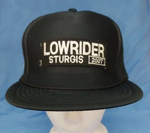 Gorra de béisbol Low Rider Sturgis 2007 sombrero totalmente nuevo stock antiguo - Imagen 1 de 5