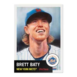 2024 Topps Living Set 726 Brett Baty (Rookie Card) - Free Shipping Always! - Picture 1 of 2