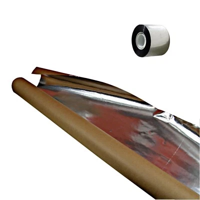 Sauna Aluminiumfolie Alufolie 30m² Sauna Alufolie als Dampfsperre für Saunabau - Bild 1 von 4