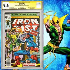 CGC SS 9.6 Iron Fist #12 signed by Stan Lee & Chris Claremont Captain America