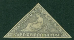SG 7c Cape of Good Hope 1855-63. 6d slate-lilac. Mounted mint, full margins... - Bild 1 von 2