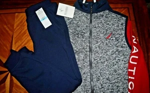 New Boy's Nautica 3 pc Sweater Vest Set  Size 5 - Picture 1 of 7