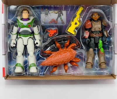 Disney Pixar Lightyear Space Ranger Defense Figures Pack AMAZON Exclusive NEW - Image 1 of 4