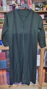 Dubai Abaya Muslim Girls Dress for Kids Islamic Prayer Kaftan Maxi Gown Dress - - Picture 1 of 1