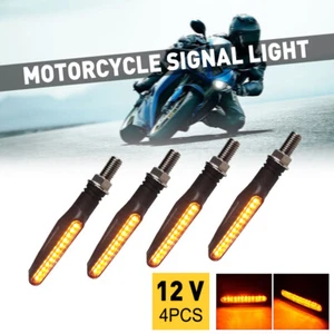 LED Turn Lights Signals Blinker Motorcycle For Suzuki Amber DRZ400s DRZ400sm B - Picture 1 of 12