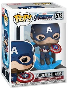 Funko POP! Marvel Avengers Endgame- Captain America with Broken Shield Figure - Picture 1 of 3